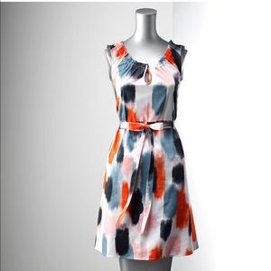 ISO Simply Vera Vera Wang Brushstroke Dress